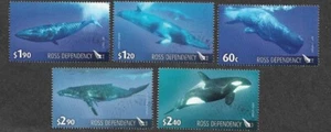 ROSS DEPENDENCY WHALES FINE USED CTO - Picture 1 of 1