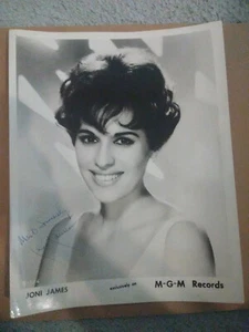 Joni James Signed in Person Photo - Picture 1 of 2