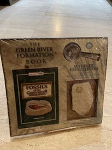 Versiegelt The Green River Formation Buch mit authentischem Fossil Kit #3 - Bild 1 von 5