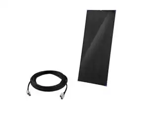 Kings 200W Fixed Solar Panel + 12m Extension Lead - Picture 1 of 12