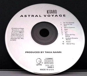 Kitaro – Astral Voyage / NEW AGE Meditation Instrumental Music CD - Imagen 1 de 3