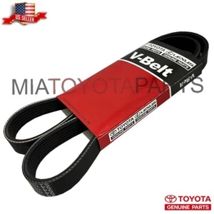 Genuine Toyota Avalon Camry HV Rav4 EV HV Serpentine Drive Belt OEM 90916-A2027 - Picture 1 of 5