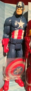 Hasbro 12" AVENGERS TITAN HERO SERIES CAPTAIN AMERICA NEW LOOSE from Target Set - Picture 1 of 3