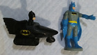 BATMAN Figures, Blue Standing (1988) and Black in BatMobile (1991) (TC007)