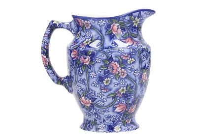 Ringtons Blue & Pink Floral Chintz Jug 13.2 cm - Image 1 of 4