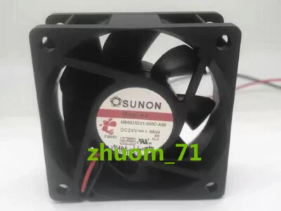 1PC SUNON MB60252V1-000C-A99 DC24V 1.68W inverter cooling fan - Image 1 of 3