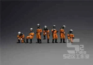 1/72 Wartung Bodenbesatzung Modellhangar Arbeitssoldaten ca. 30mm - Bild 1 von 8