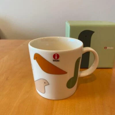 Iittala X minä perhonen Limited Mug 1pcs Akira Minagawa Japan NEW - Image 1 of 4