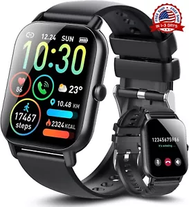 Orologio intelligente da donna uomo per iPhone Apple Samsung Android e Bluetooth - Foto 1 di 8