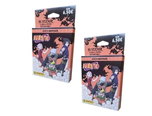 Panini Naruto Classic Sticker Ninja Academy / 2x Eco Blister Pack 7x bolsas cada una - Imagen 1 de 3