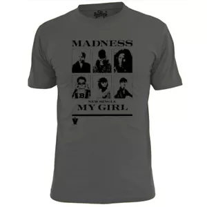 Mens Madness My Girl Poster Ska T Shirt 2 Tone - Picture 1 of 4