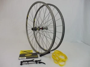 Mavic Cosmos Gris (SH 10 / Llanta br.) Juego de ruedas cubierta QR - bicicleta - Imagen 1 de 8