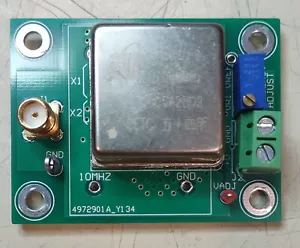 10 MHz OCXO Frequenz Standard Referenz Zeitbasis für Zähler und Generatoren - Bild 1 von 3