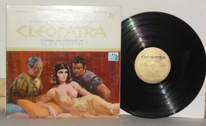 CLEOPATRA OST Soundtrack LP 1963 20th Century Fox Vinyl Alex North SXG5008 - Picture 1 of 4