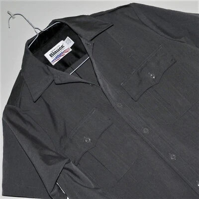 BLAUER MEN'S GRAY UNIFORM WORKSHIRT Size 15.5 ~ EXCELLENT COND.~ POLICE SECURITY - Image 1 of 4