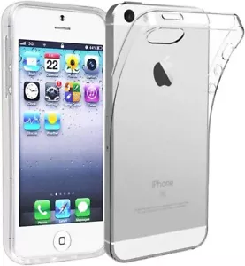 COVER CUSTODIA TRASPARENTE APPLE IPHONE 4 4s PROTEZIONE SLIM CASE SILICONE TPU - Foto 1 di 10