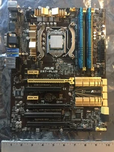 ASUS Z87-PLUS Motherboard + i5-4570 3.20GHz + CoolerMaster RT4+ 16GB DDR3-1333 - Picture 1 of 5