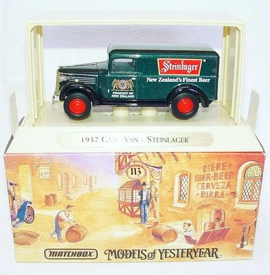 Matchbox 1:45 Models Of Yesteryear GMC BEER VAN STEINLAGER TRUCK YGB-08 MIB`93! - Image 1 of 4