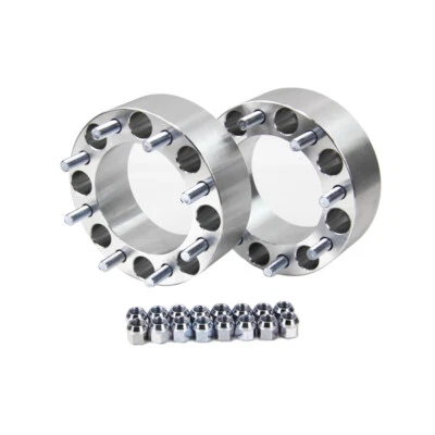 2pcs 8X170 M14x2 2.5" 8 Lug Wheel Spacers for F-250&F-350 Excursion Super Duty - Image 1 of 4