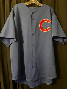 Chicago Cubs Blue Majestic Jersey XL - Picture 1 of 4