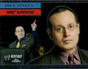 2006 Topps Heritage Chrome WWE Wrestling Card #19 Joey Styles - Picture 1 of 2