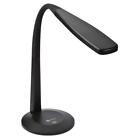 Lampe de bureau Ottlite 1 lumière + 120 V + DEL intégrée + cou flexible + contrôle tactile noir