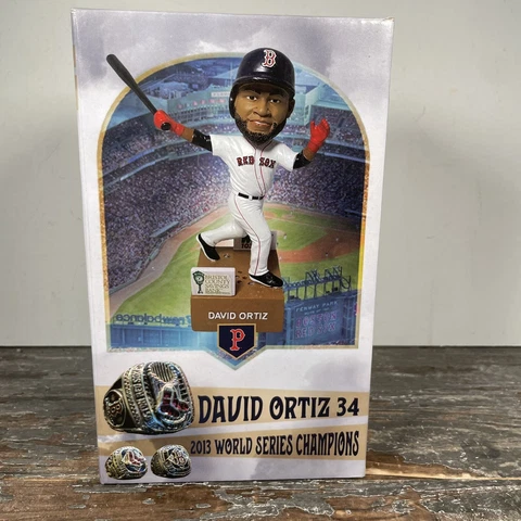 DAVID ORTIZ Boston Pawtucket Red Sox Talking Bobblehead w/ Voice Chip (SGA 2020) Cover