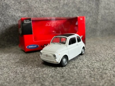 FIAT 500 F 8,5 centimetri WELLY NEX automodello modellino macchinina METALLO bia - Immagine 1 di 4
