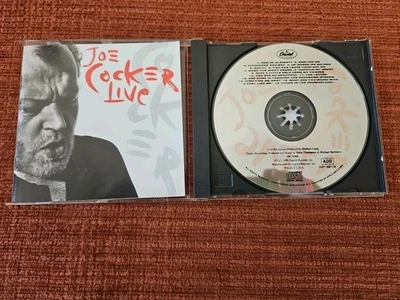 JOE COCKER / LIVE *1990 CD RELEASE ON CAPITAL LABEL  Foto 1 de 4