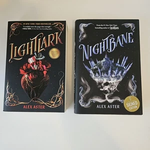 Lightlark & Nightbane Alex Aster 2022 Paper / Hardcover Saga Book 1 - 2 Special  - Picture 1 of 12