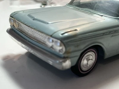 VTG  1963 Release AMT 1963 Ford Fairlane 2DH Model Kit Built # 05-163-149 - Image 1 of 4
