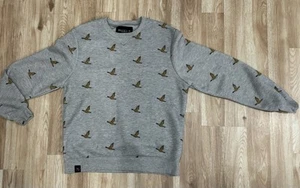 brooklyn standard Mens Gray Duck Long Sleeve Sweater Size Large  - Picture 1 of 16