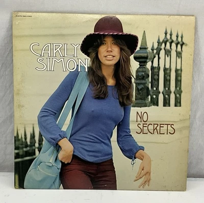Carly Simon - No Secrets LP - Elektra Records - Image 1 of 3