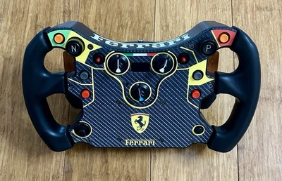Fanatec McLaren GT3 V2 Wheel - Ferrari Vinyl Livery - Image 1 of 4