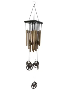 Effective Outdoor Wind Chimes with Butterfly Decoration & Relaxing Sounds - Picture 1 of 14