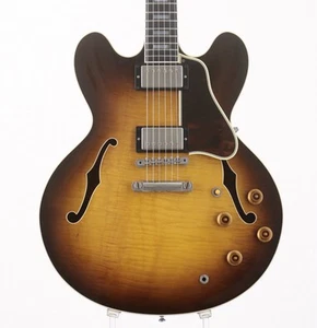 Gibson Custom Shop ES-335 Block Vintage Sunburst 1998 (1998) (no250602) - Picture 1 of 11