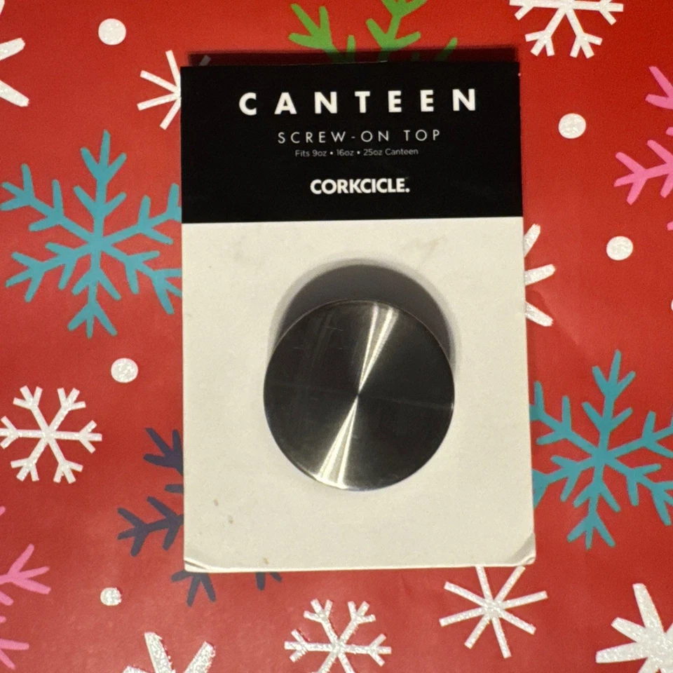 Tornillo de repuesto para cantimplora Corkcle en la parte superior de acero inoxidable se adapta a 9, 16, 25 onzas Foto 1 de 1