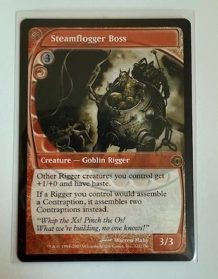 Magic the Gathering: Steamflogger Boss Future Sight Regular NM - Image 1 of 2