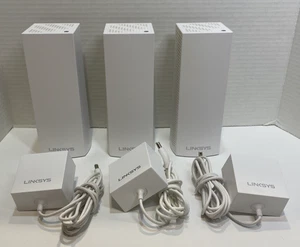 Linksys Velop Tri Band WHW03 Intelligent Mesh WiFi Router AC Cords Set of 3 - Picture 1 of 22