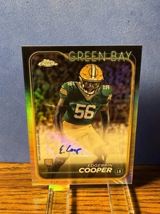2024 Topps Chrome Edgerrin Cooper RC Variation Auto #RA-ECO Packers - Picture 1 of 1