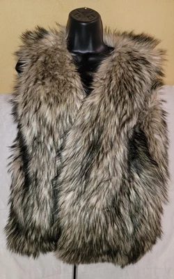 Chaleco de piel de fauz Lauren Jeans Company Ralph Lauren talla M Foto 1 de 4