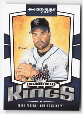 2005 Donruss #15 Mike Piazza - Image 1 of 2