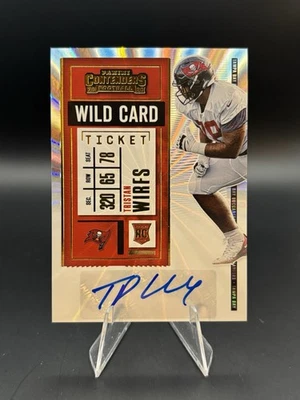 Tristan Wirfs (RC) | 2020 Panini Contenders #159 | Wild Card Ticket Auto - Image 1 of 2