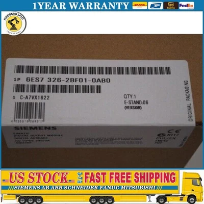 New Siemens 6ES7326-2BF01-0AB0 6ES7 326-2BF01-0AB0 S7 Digital output SM 326 - Image 1 of 4