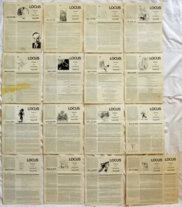 LOCUS Magazine - Science Fiction & Fantasy, Issues 166/Oct 1974 - 182/Dec 1975 - Bild 1 von 1