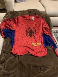 Vintage Wormser 8-10 Kids Spider-Man T- Shirt 1996 Ditko Wings Marvel Comics - Picture 1 of 10