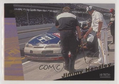 1995 Hi-Tech Brickyard 400 Gold Foil Jimmy Hensley #22 - Image 1 of 2