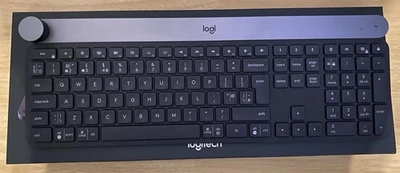 Logitech Craft Wireless Keyboard Bluetooth UK English Layout, Gray - Image 1 of 4