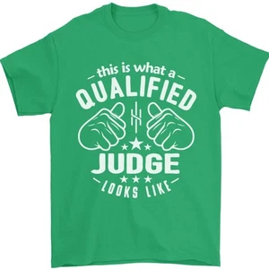 This Is What A Qualified Judge Looks Like Camiseta Hombre 100% Algodón - Imagen 1 de 28