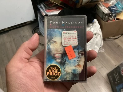 RARE OOP Toni Halliday Hearts and Handshakes CASSETTE TAPE sealed w/hype sticker - Image 1 of 2